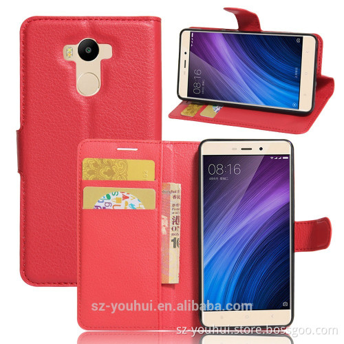High quality for xiaomi Redmi 4 flip case